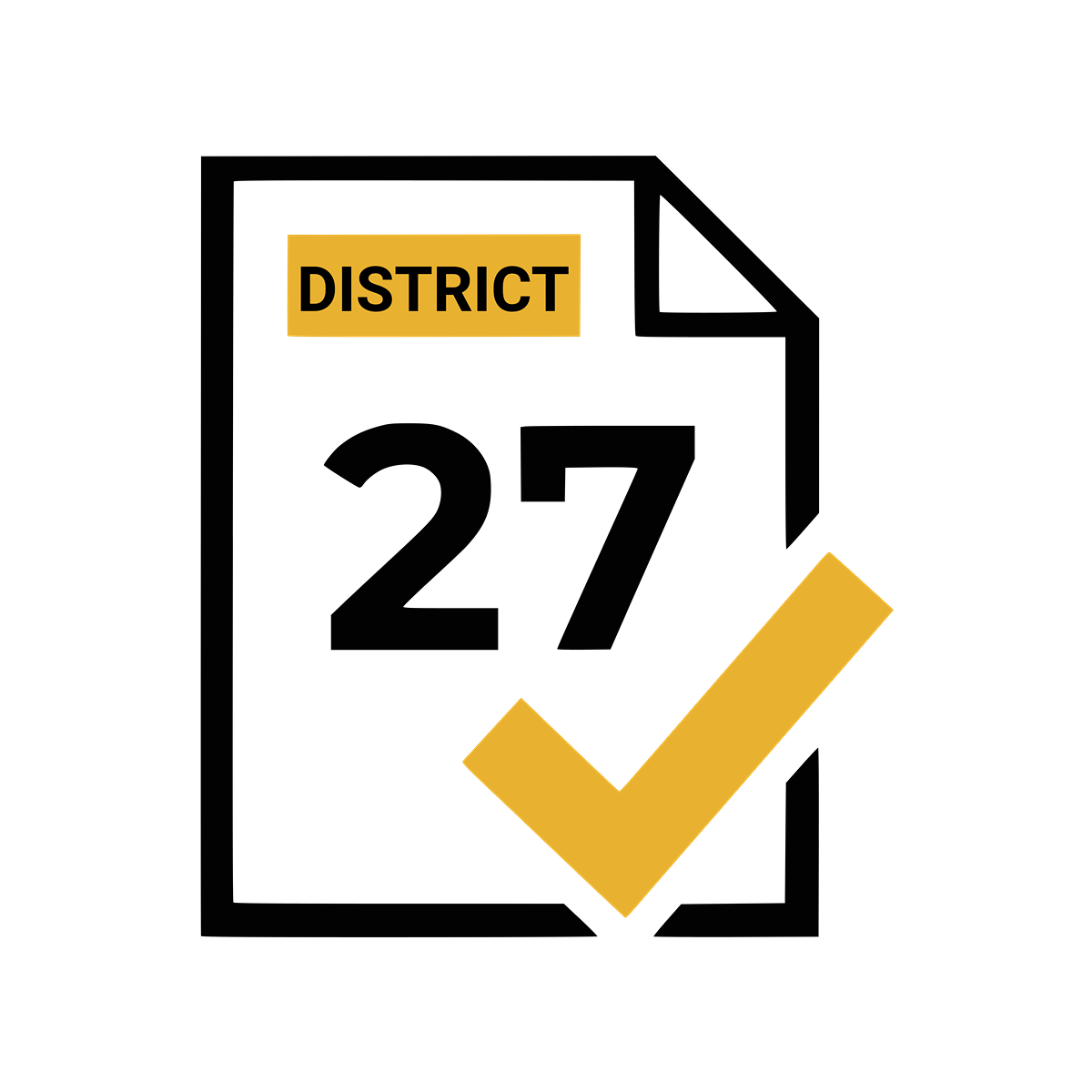 District 27 Logo